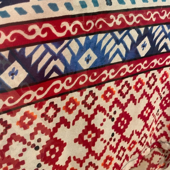 Tribal Native Bohemian Shrug Kimono Wrap - Picture 9 of 10